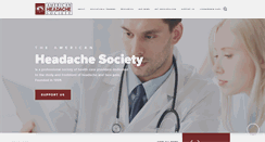 Desktop Screenshot of americanheadachesociety.org